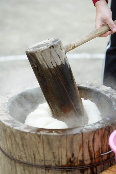 餅つき