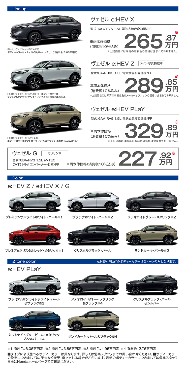 New ヴェゼル登場 Honda Cars 柏